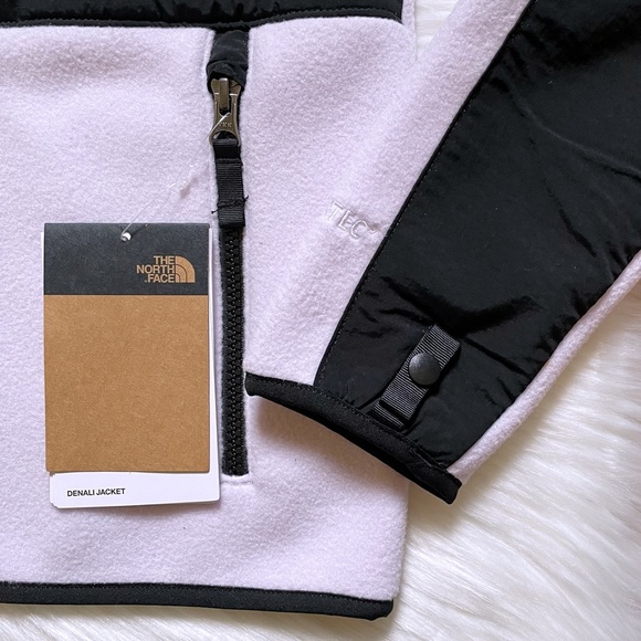 The North Face Teen Denali Lavender Fog Fleece Jacket - Picture 4 of 14